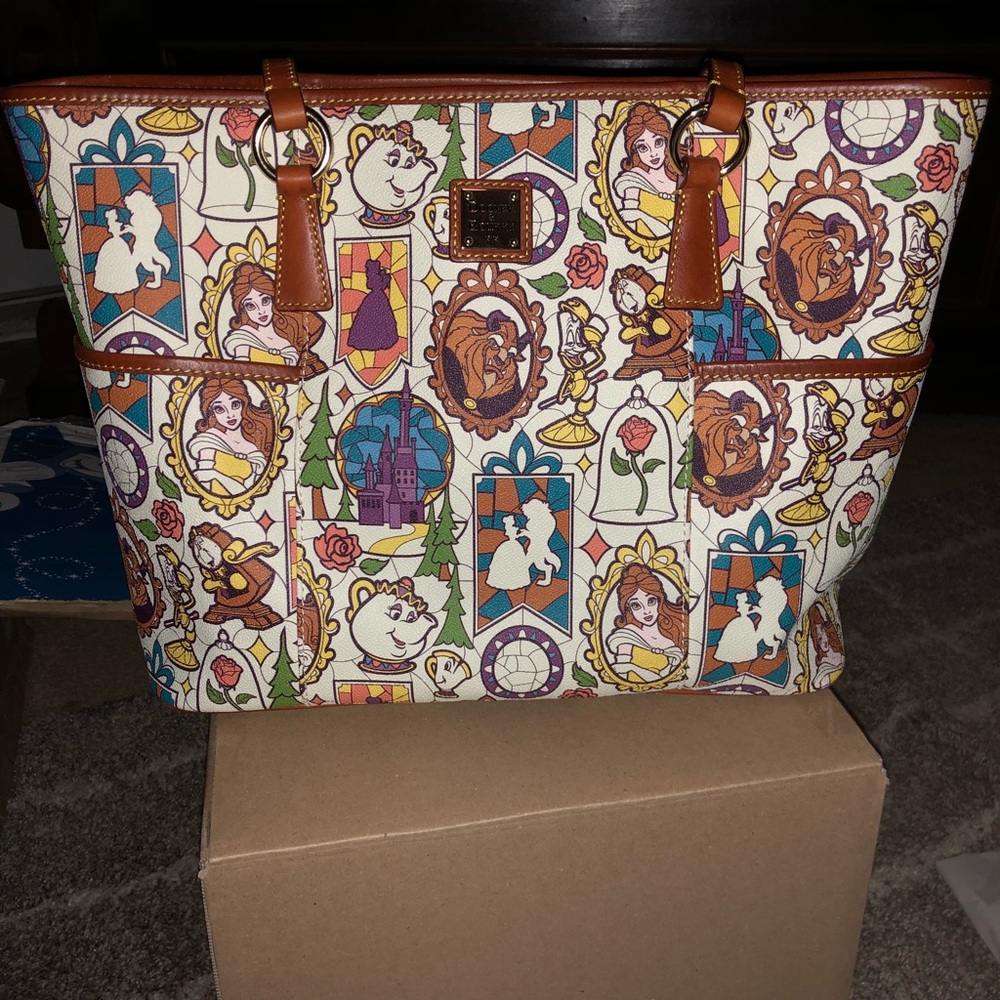 Beauty and the Beast Disney Dooney and Bourke tote